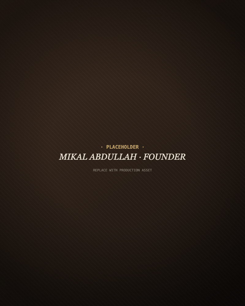 Mikal Abdullah, founder