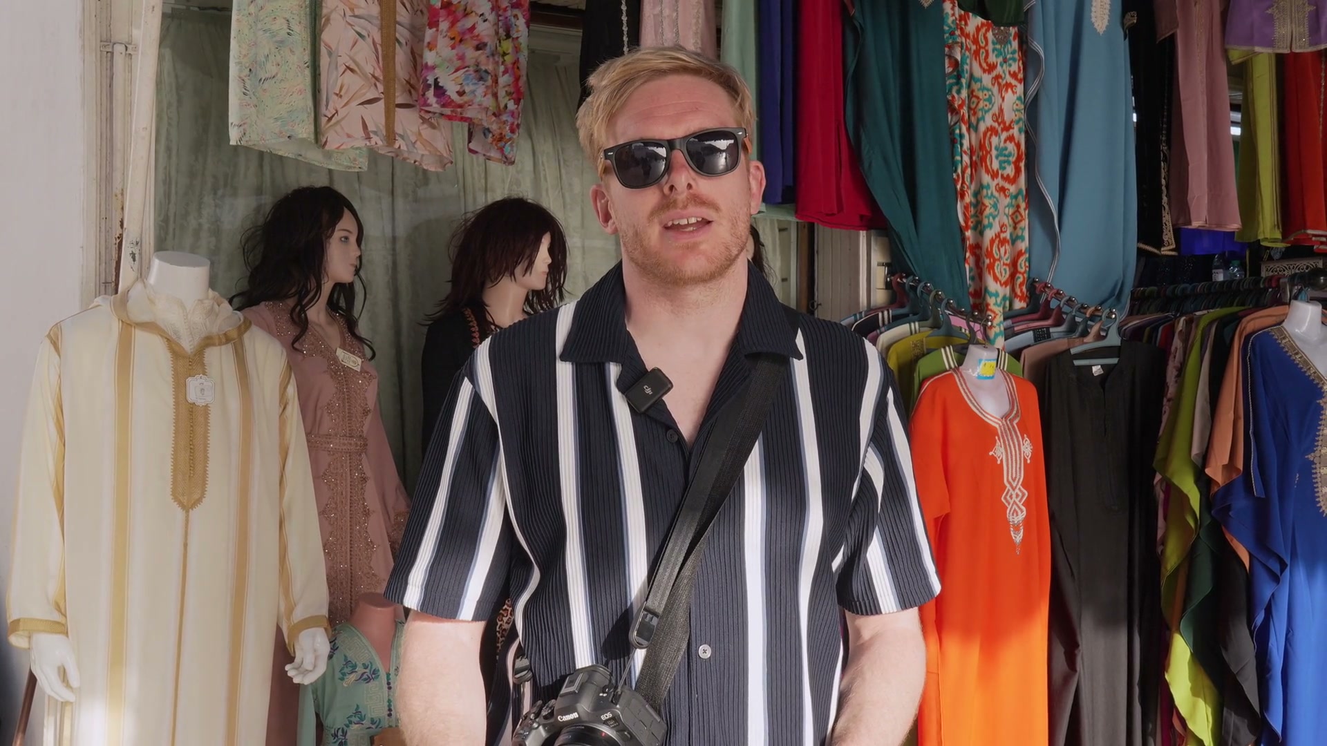 Sam at Camp 01 in Morocco
